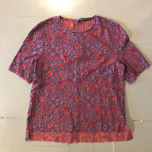 Zara Lace Shirt - Picture 8 of 10
